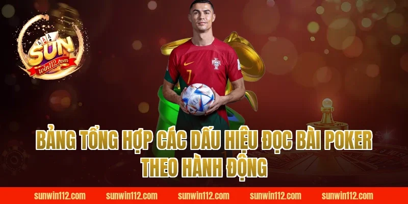 Bảng Tổng Hợp Các Dấu Hiệu Đọc Bài Poker Theo Hành Động